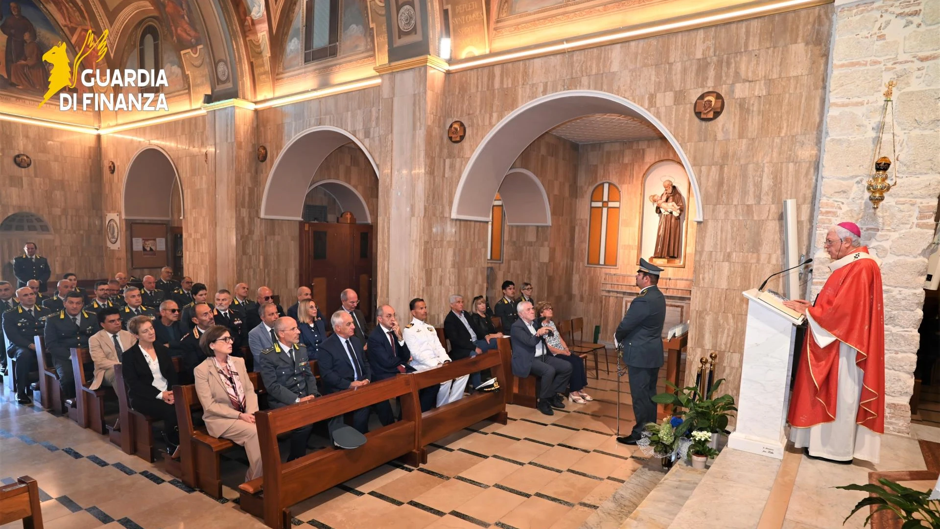 Molise: la Guardia di Finanza ha celebrato la ricorrenza di San Matteo, patrono delle famme gialle. Eventi a Campobasso ed Isernia.